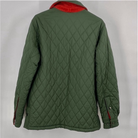 Hickey Freeman Quilted Lined Snap Button Multi Pocket Utility Barn  Jack… - Picture 6 of 11